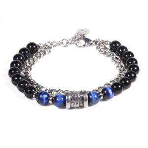Brazalete B533 | Negro/Azul