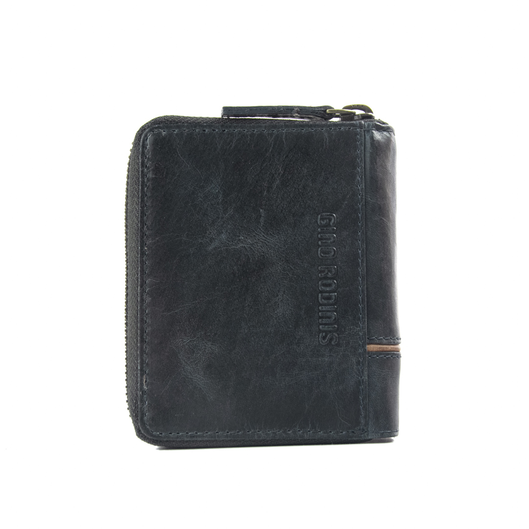 Billetera Texas 1.160 Azul Oscuro/Marrón - Imagen 2