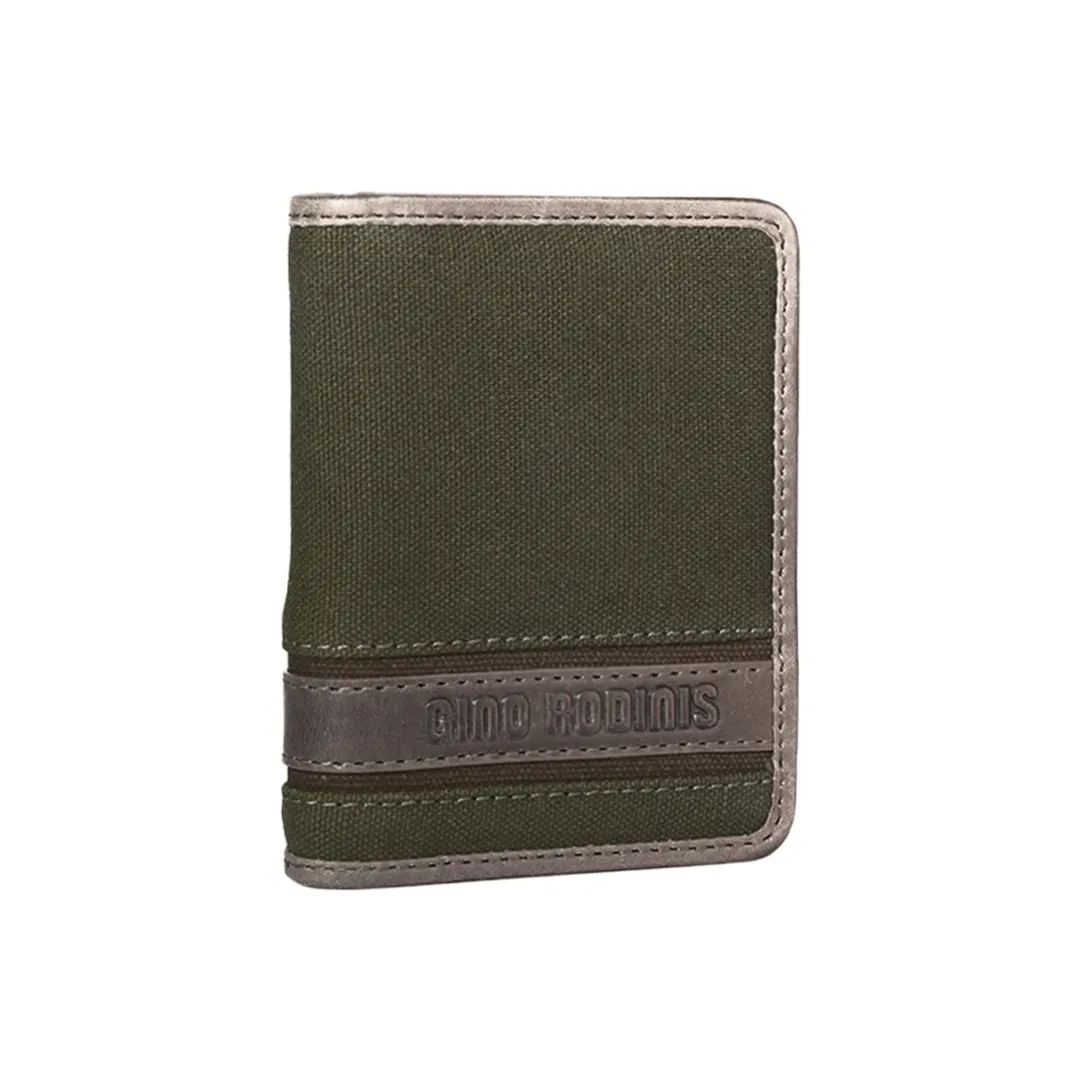 Tarjetero Indiana 1191 | Oliva/Marrón