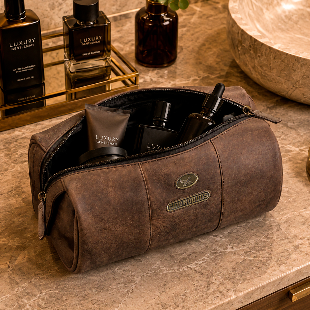 Necessaire 1293 Camel - Imagen 2
