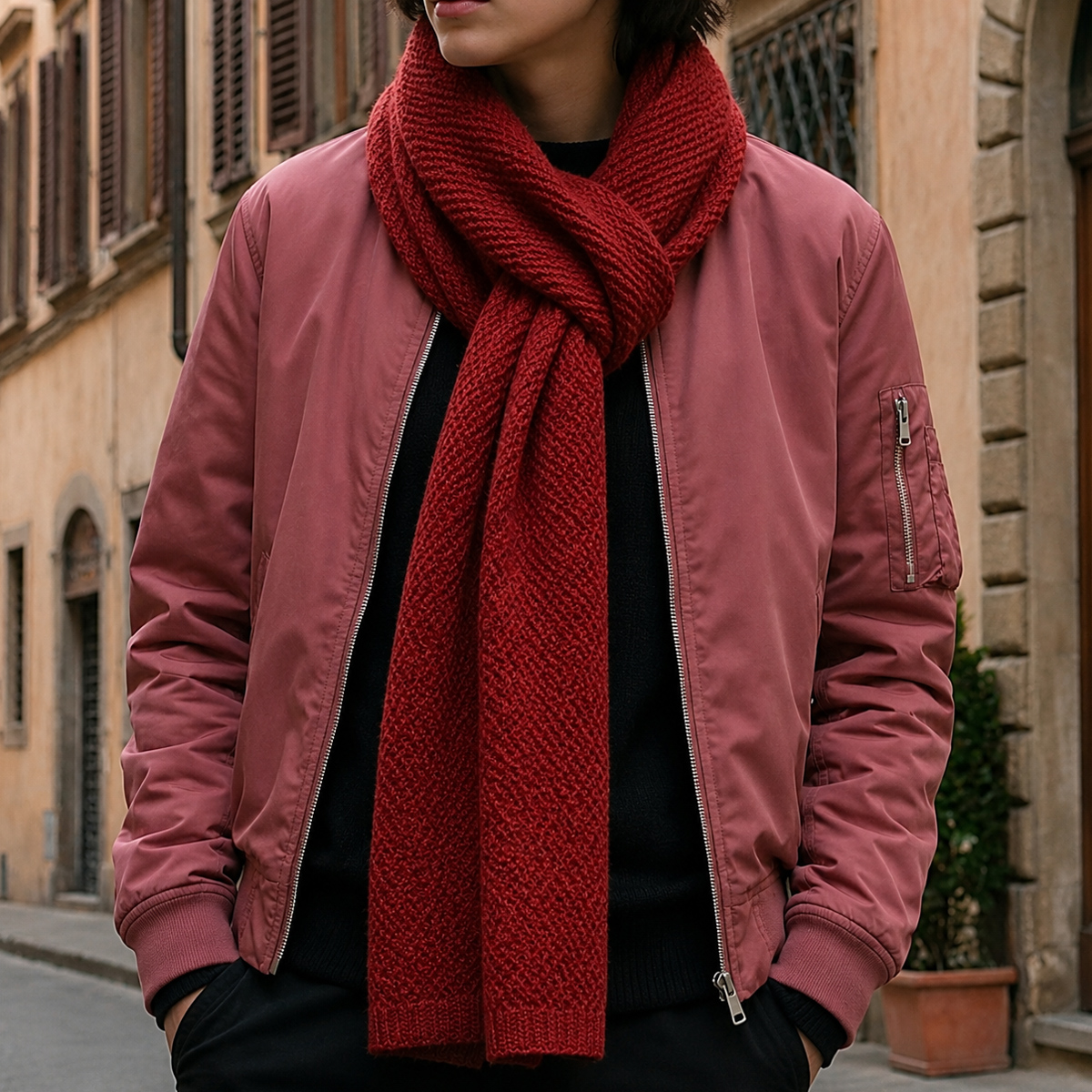 Bufanda 2041 Rojo