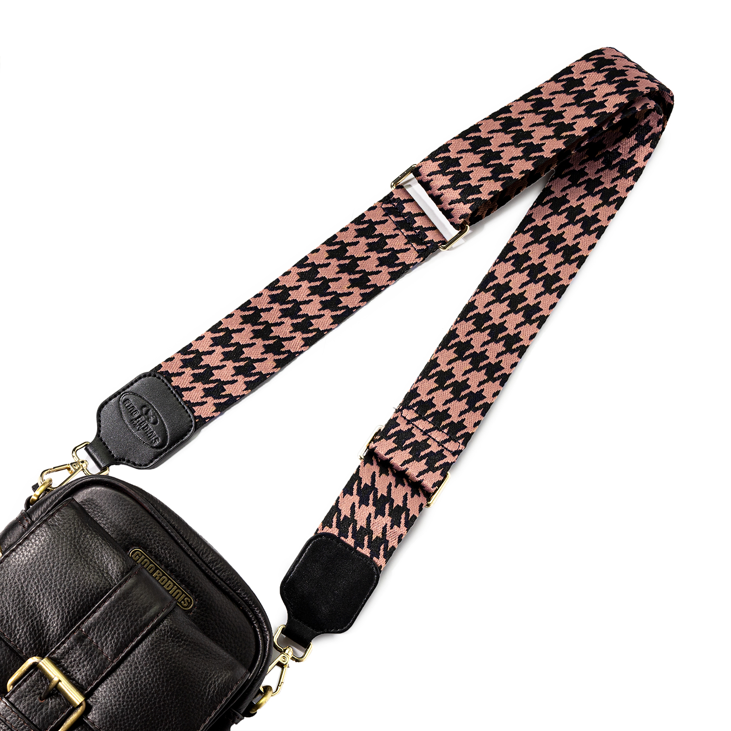 Correa Strap color palo de rosa/negro Diseño 2181 - Imagen 4