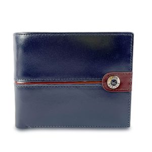 Billetera Invictus 577 Azul/Marrón