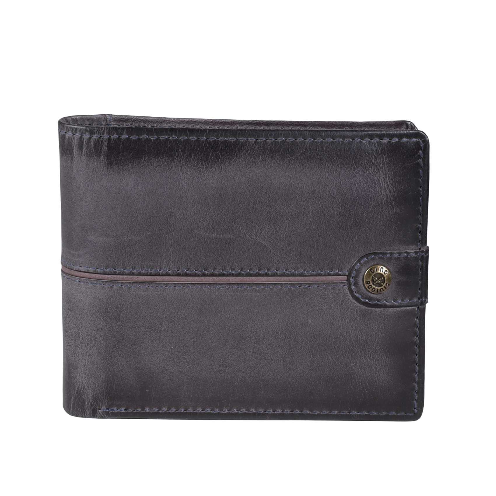 Billetera Texas 162 | Gris - Marrón