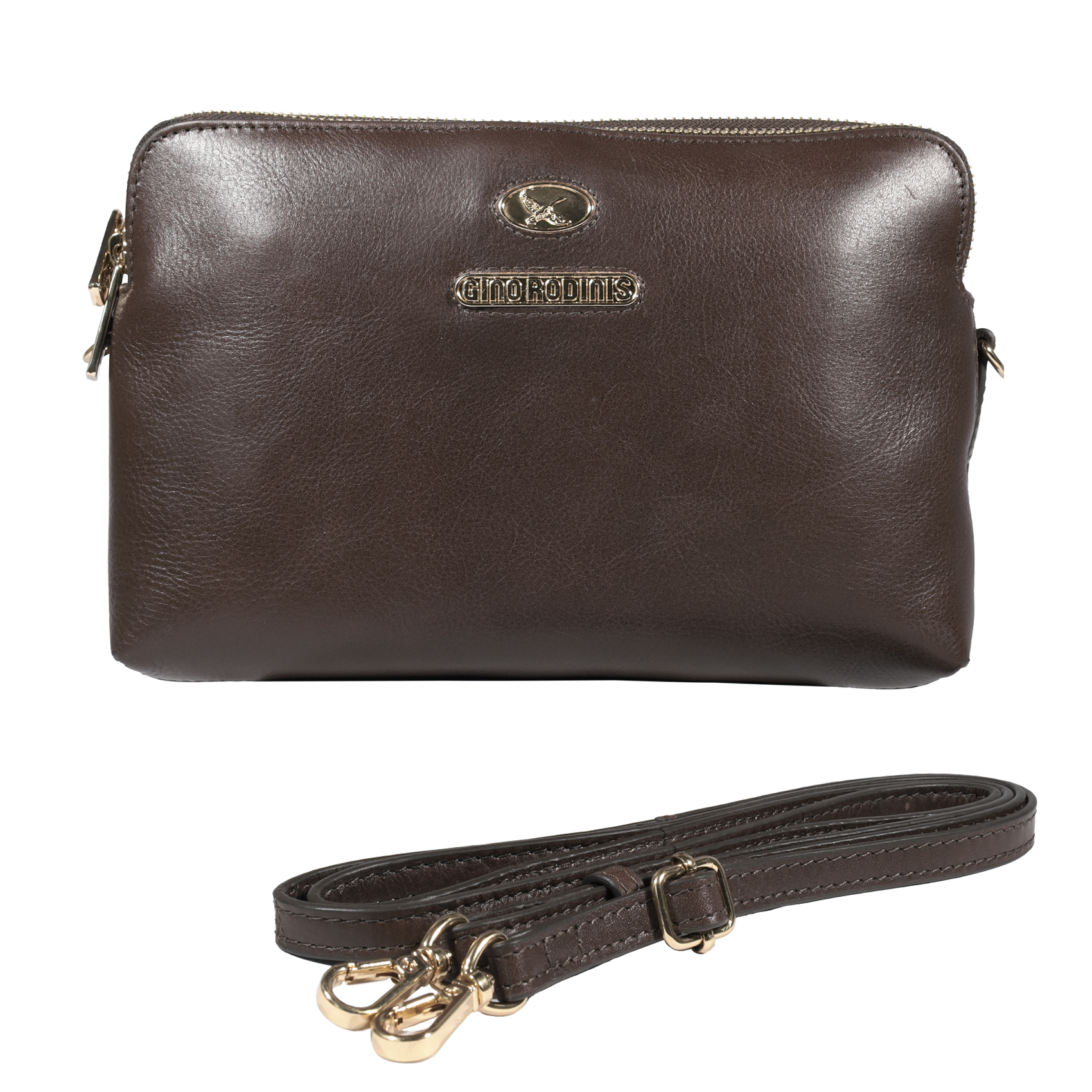 Cartera de cuero 2098 / Café - Imagen 5