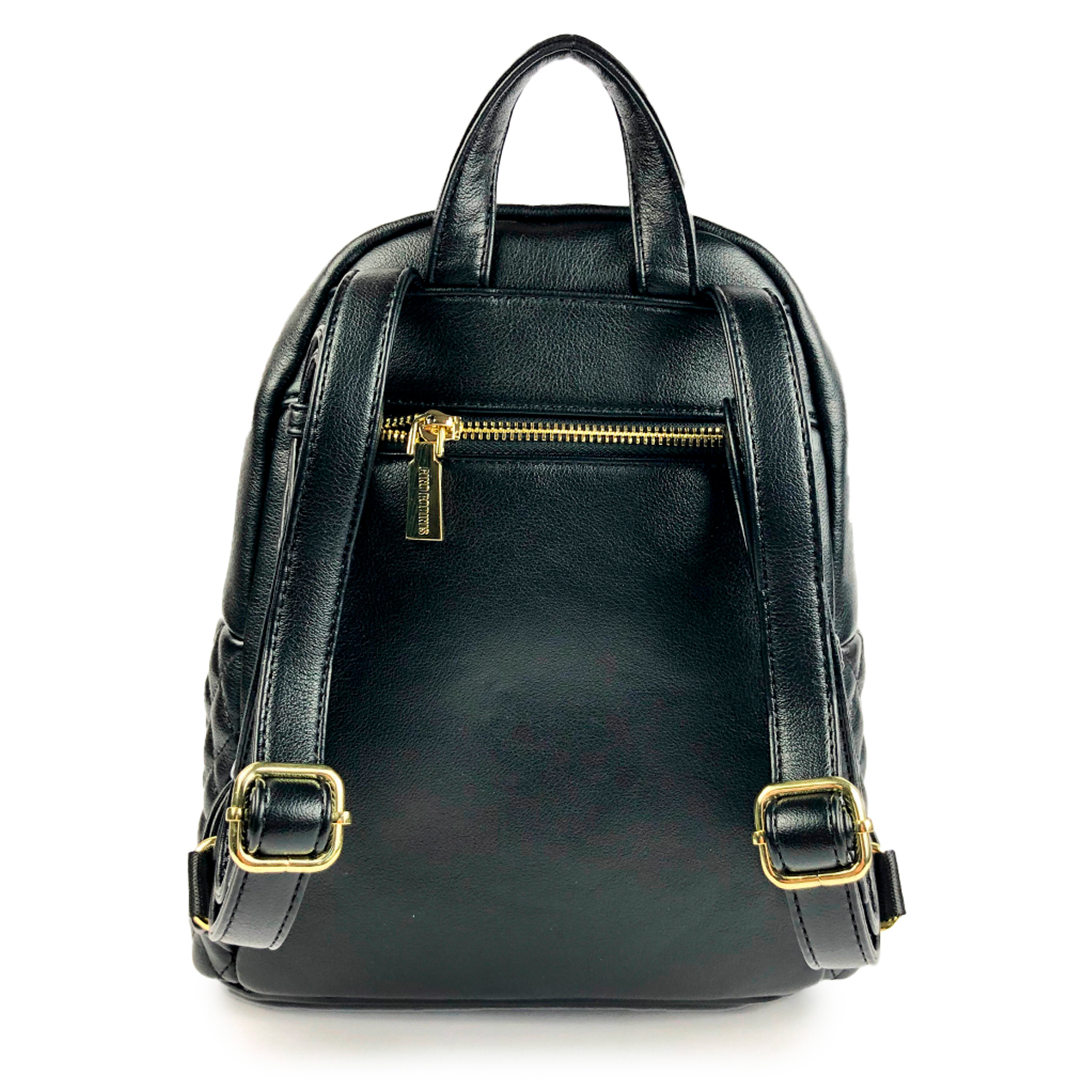 Mochila Eco Cuero 2107 Negro - Imagen 5