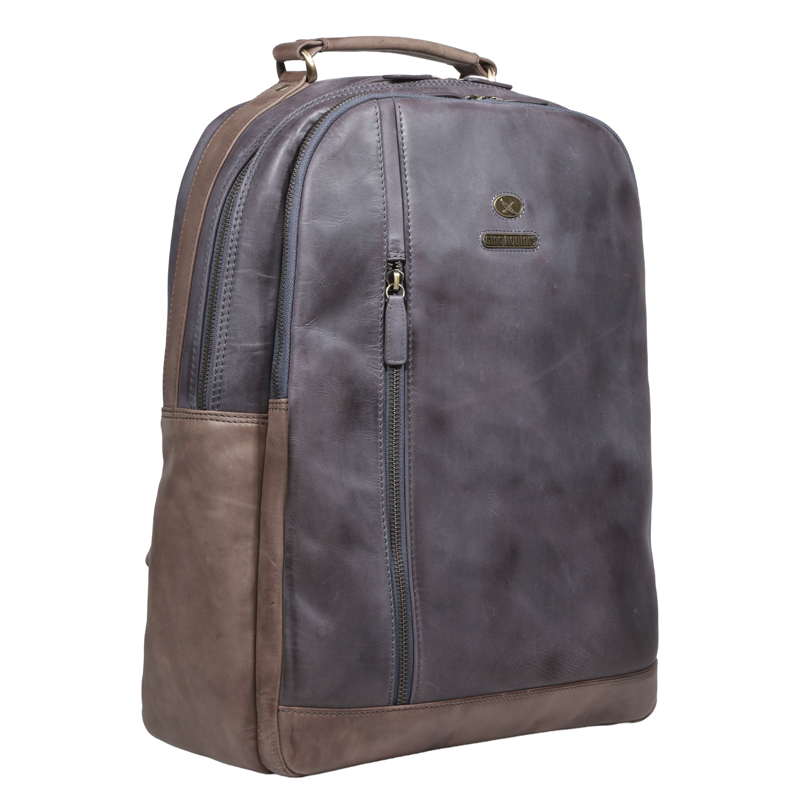 Mochila 2102 Azul/Café - Imagen 2
