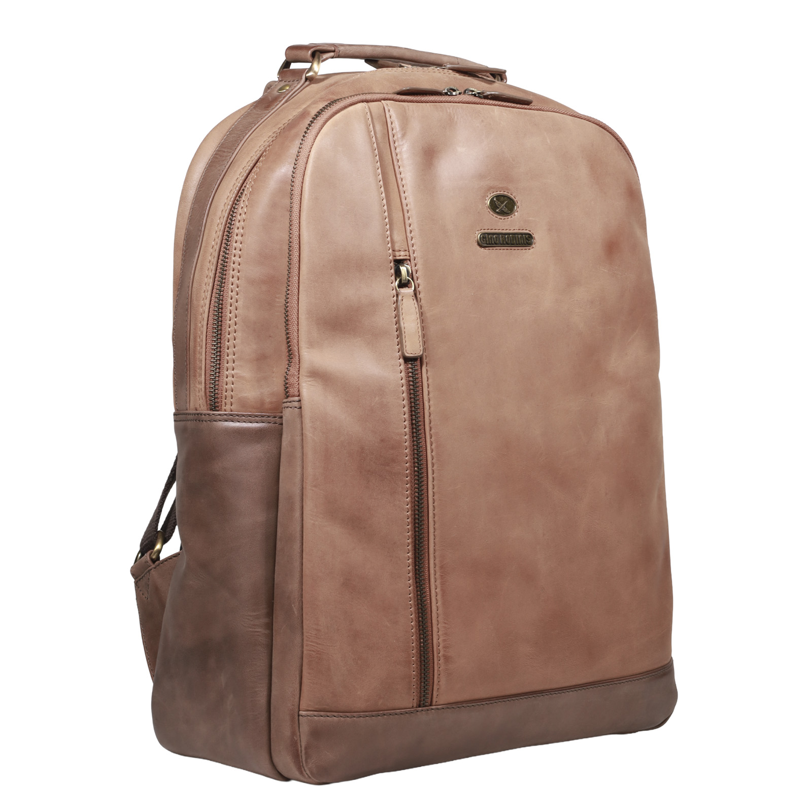 Mochila 2102 Camel/Café - Imagen 2