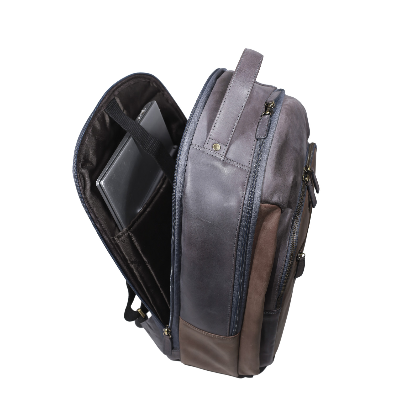 Mochila 2113 Azul/Café - Imagen 5