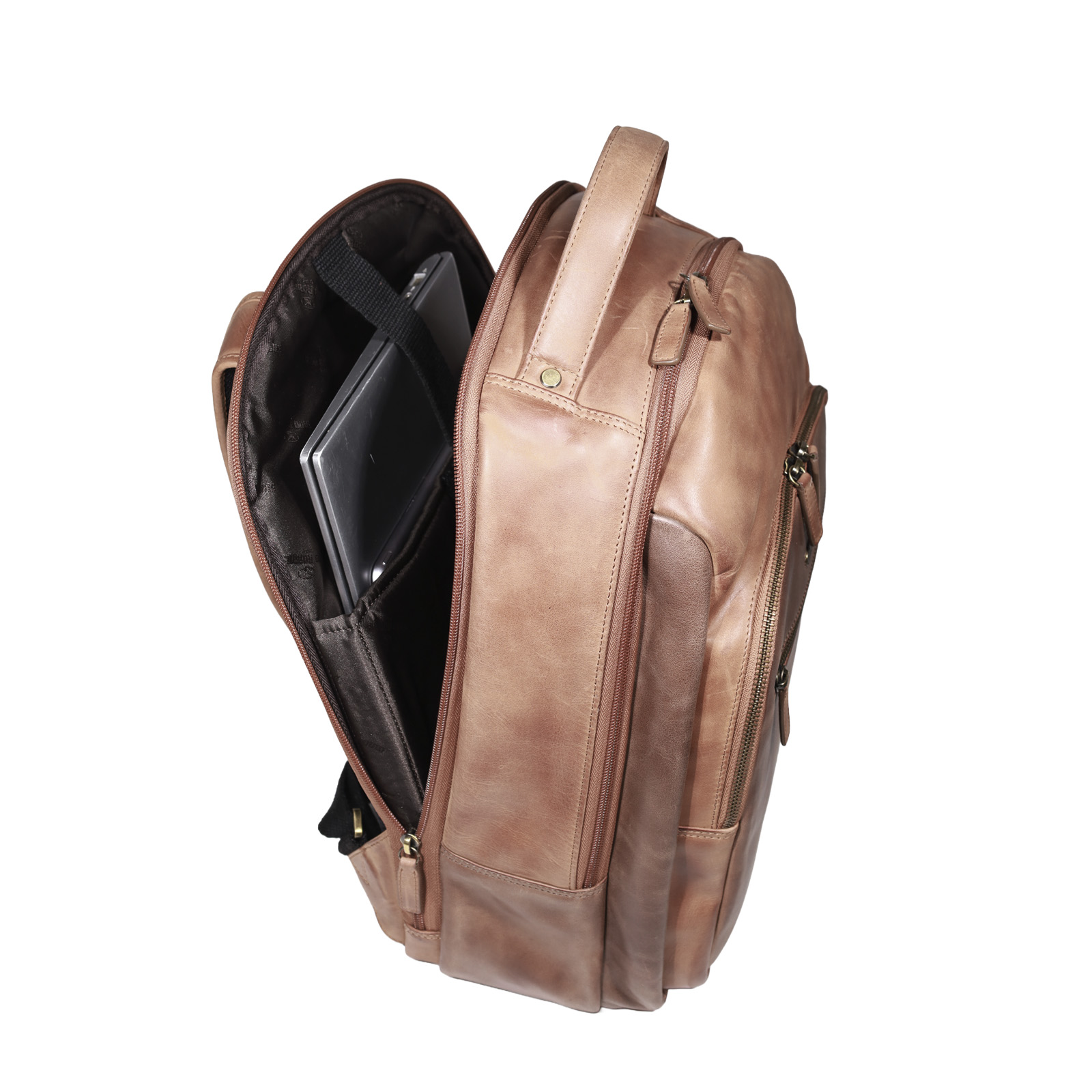 Mochila 2113 Camel/Café - Imagen 5