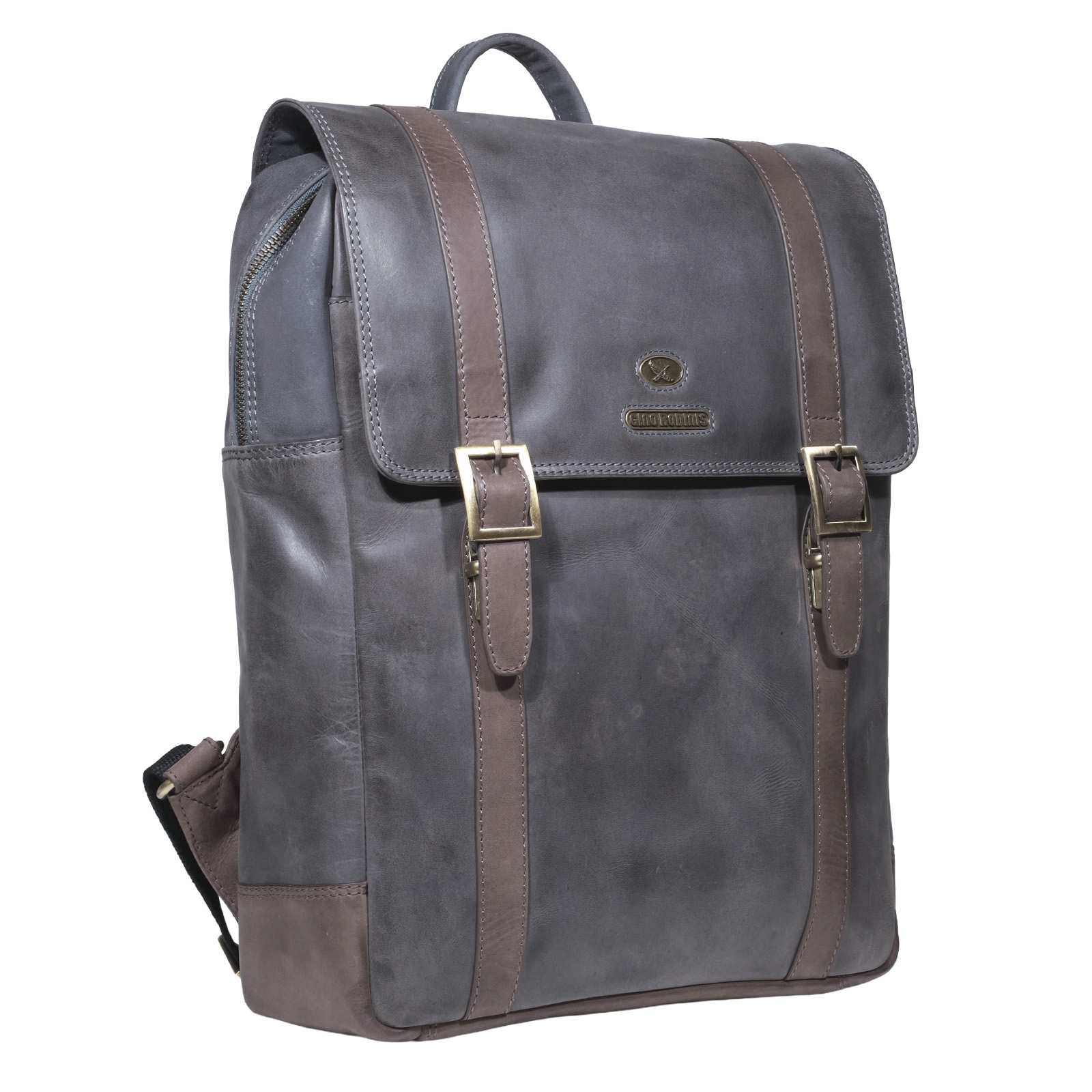Mochila 2114 Azul/Café - Imagen 2