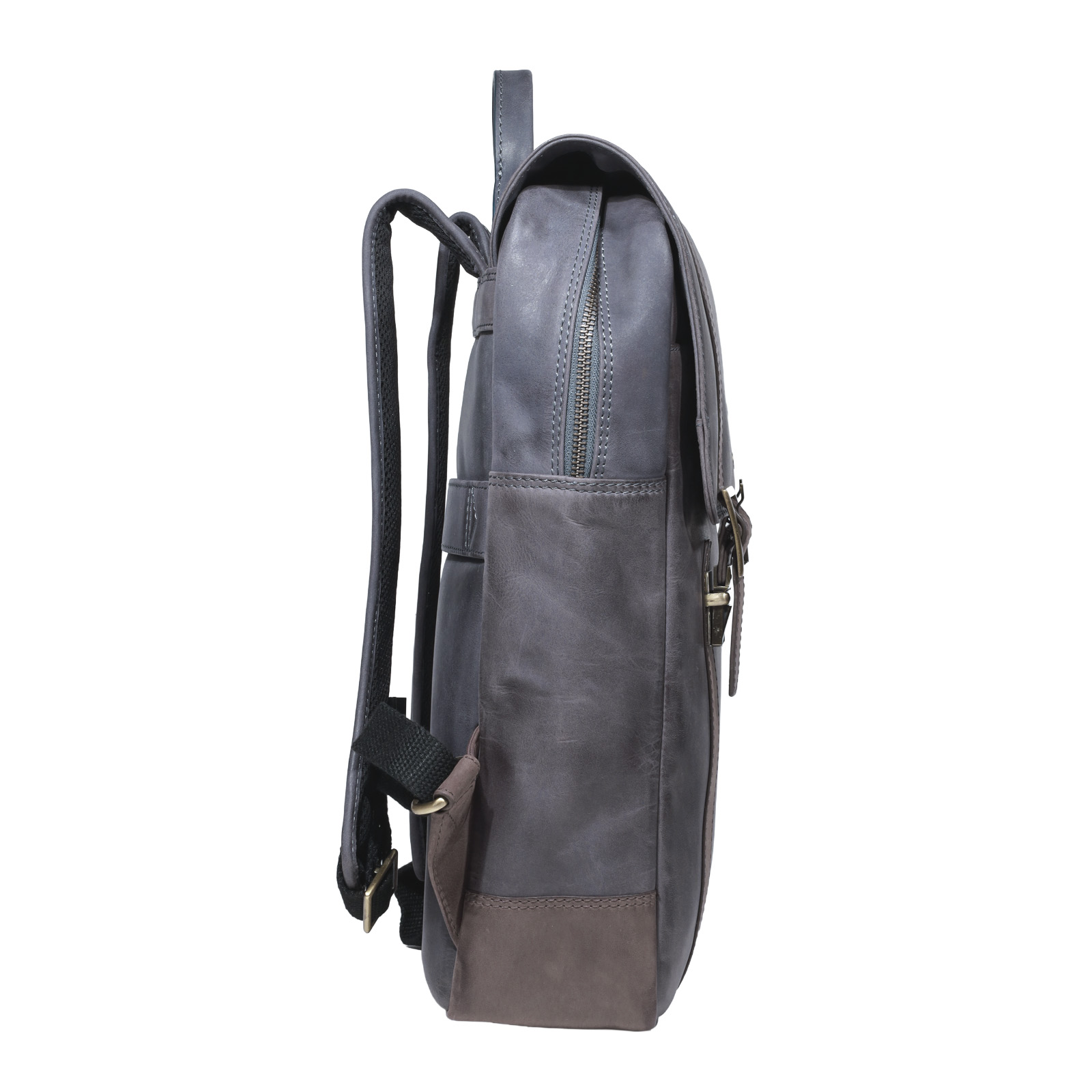 Mochila 2114 Azul/Café - Imagen 3