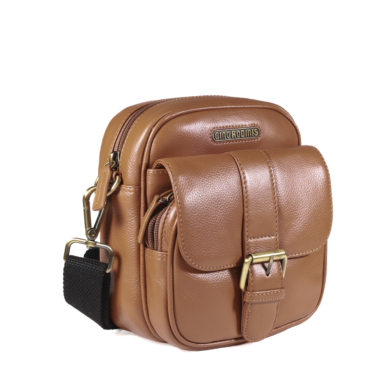 Morral de Cuero- 1260 Camel - Imagen 5
