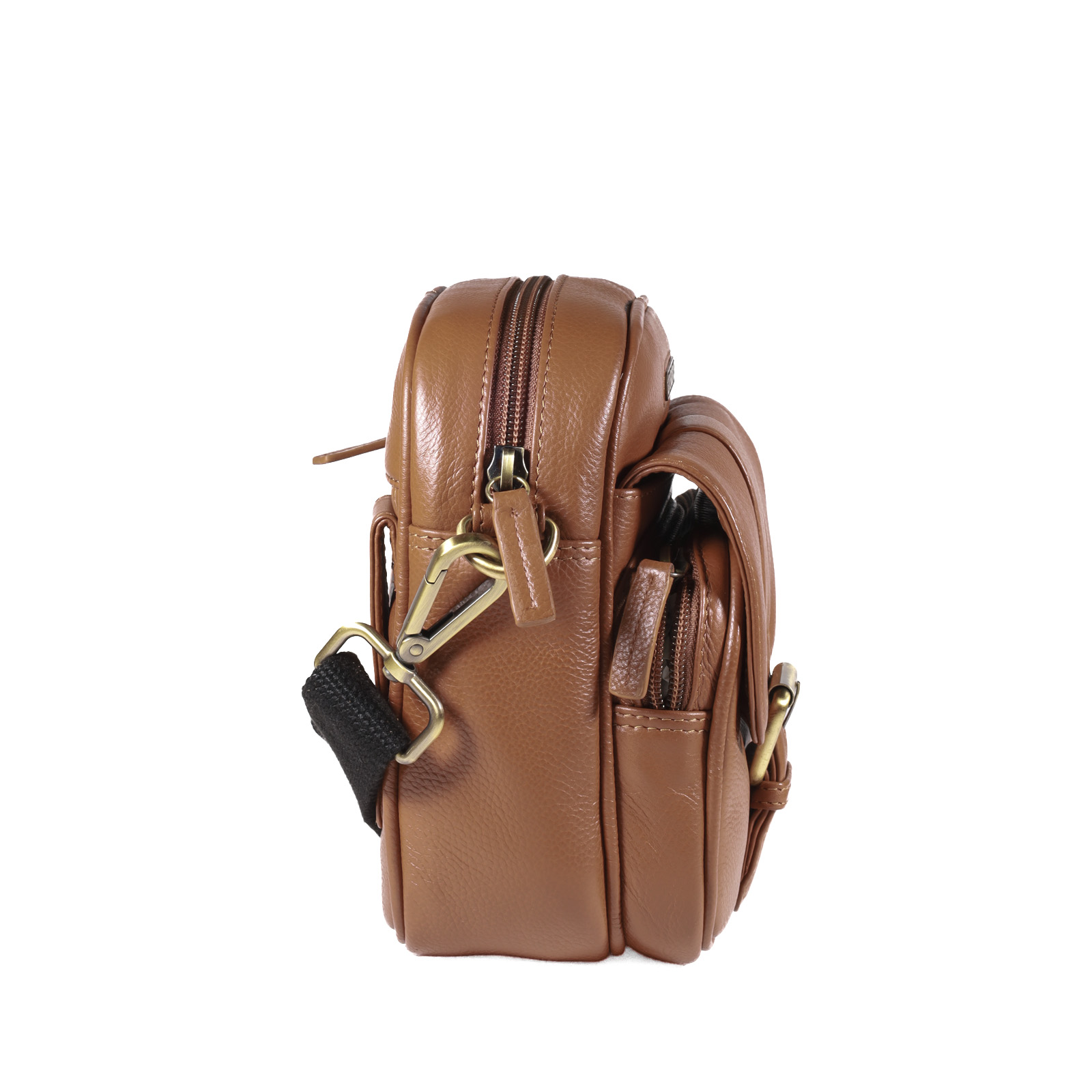 Morral de Cuero- 1260 Camel - Imagen 2