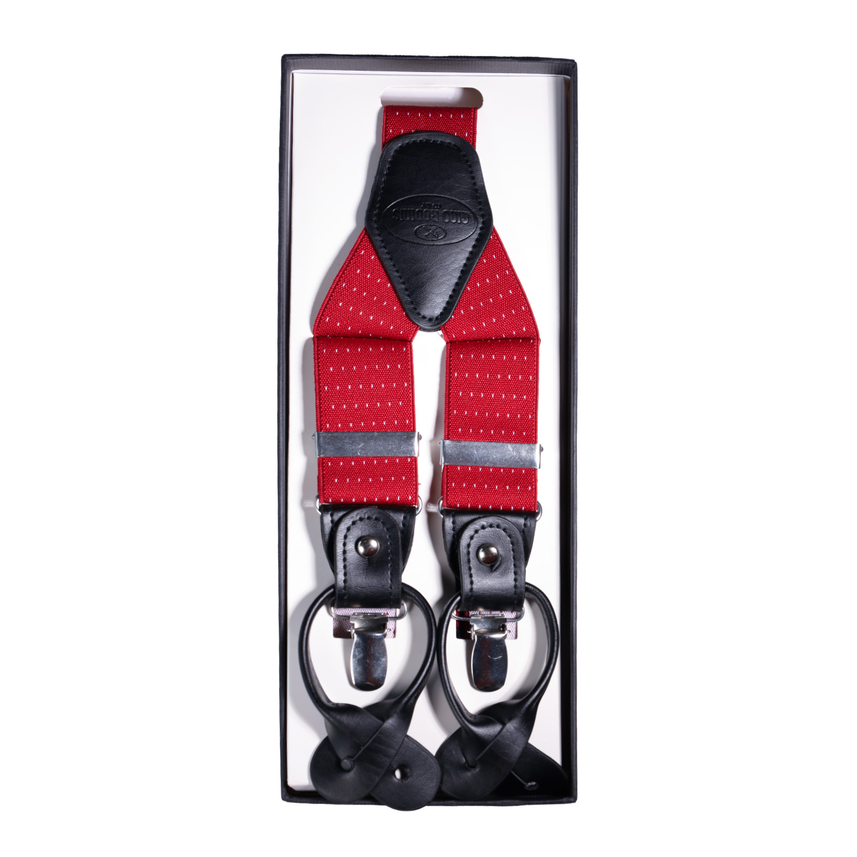 Suspensor Rojo con puntos Blancos | SP016 - Imagen 6